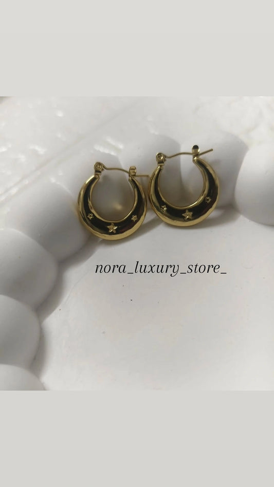 Mini star/18k gold plated/Anti tarnish